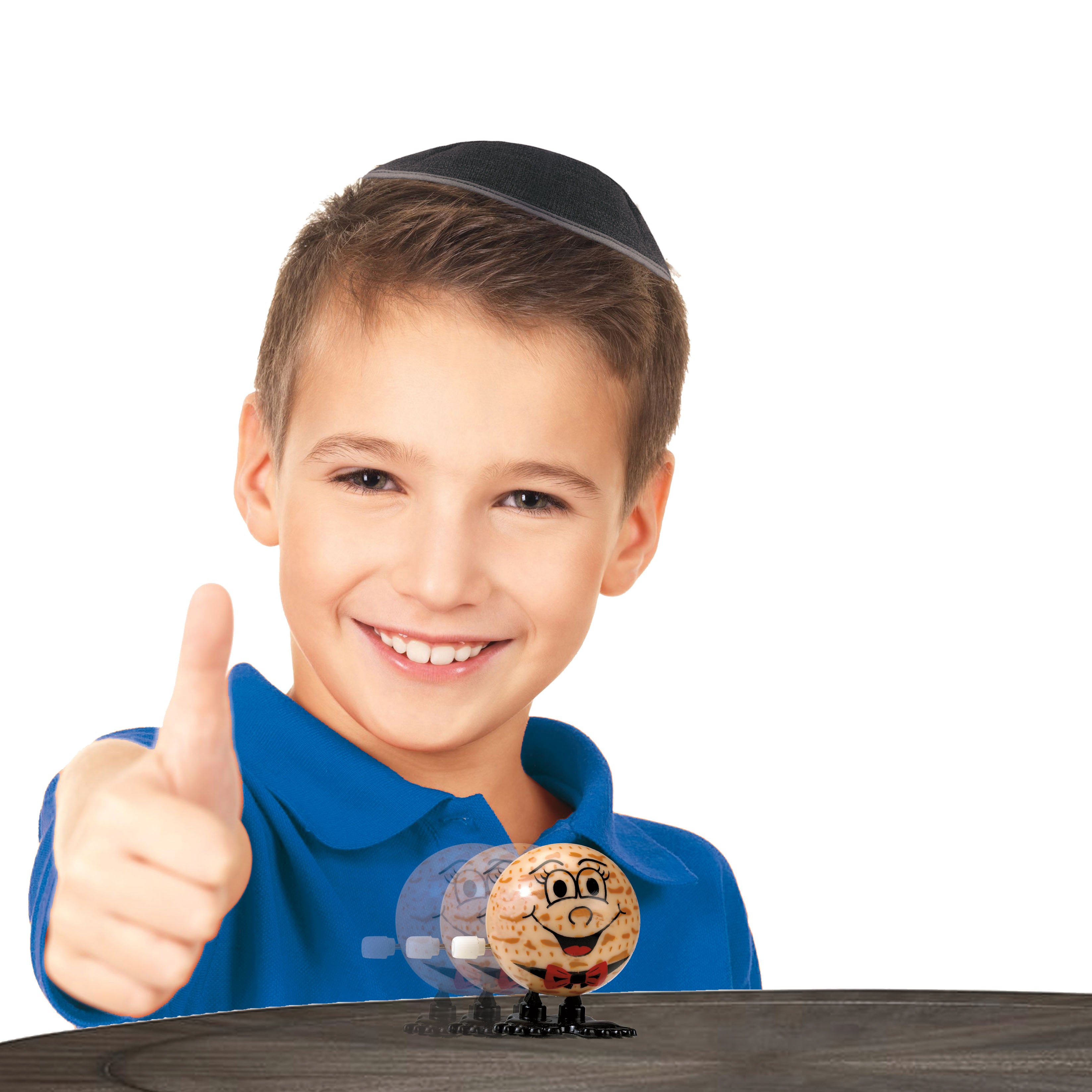 Passover Wind Up Jumping Matzah Ball Toy