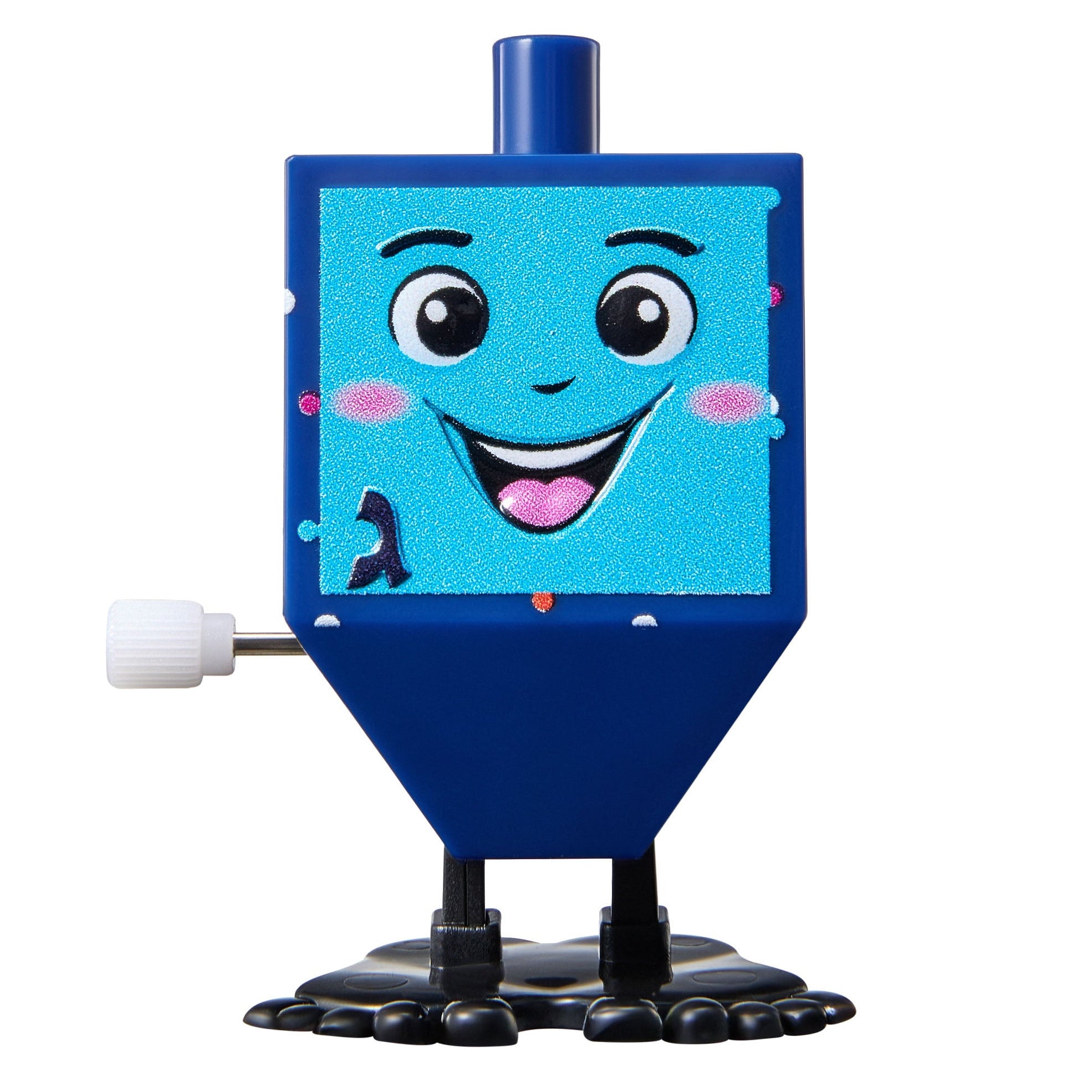 Chanukah Wind Up Jumping Dreidel – 2.5" x 1.25"