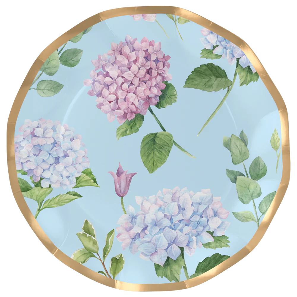 Sophistiplate Scalloped Dinner Plates - 8pkg – Hydrangea Flowers