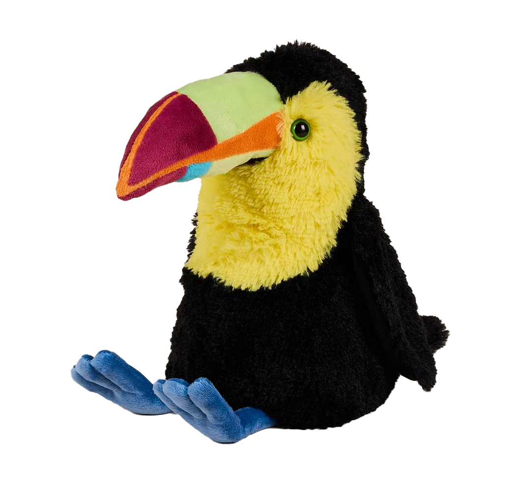 Warmies – Microwavable Lavender Scented Weighted Plush Animals – Toucan
