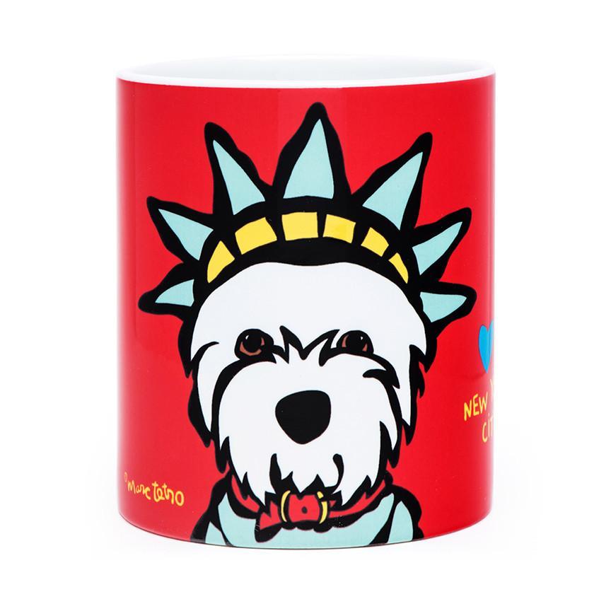 Marc Tetro Westie Liberty Mug – 12oz.
