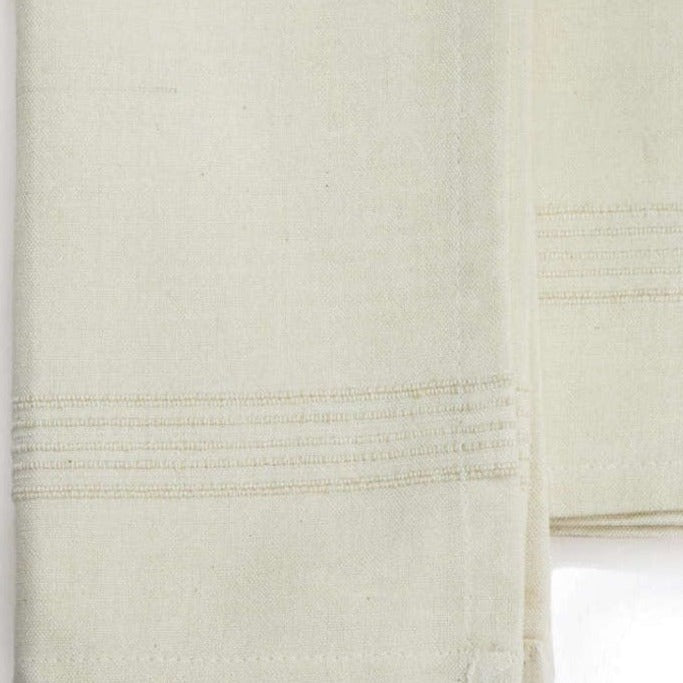 Sustainable Threads Cloth Napkin – Whipped Cream – Set of 2