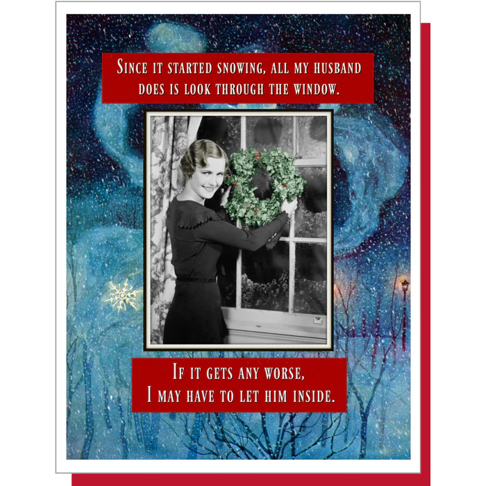 Umlaut Brooklyn Christmas Card – Let Him Inside