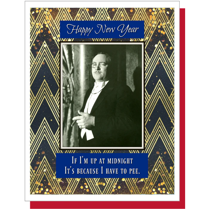 Umlaut Brooklyn New Year Card – Midnight Pee