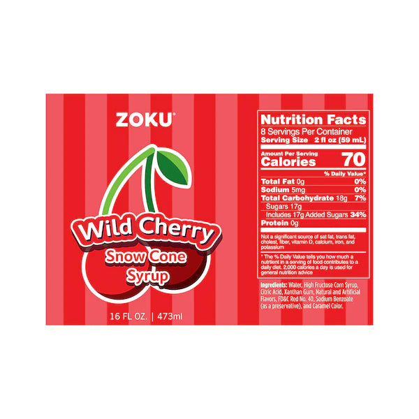 Zoku Snow Cone Syrup – Set of 3