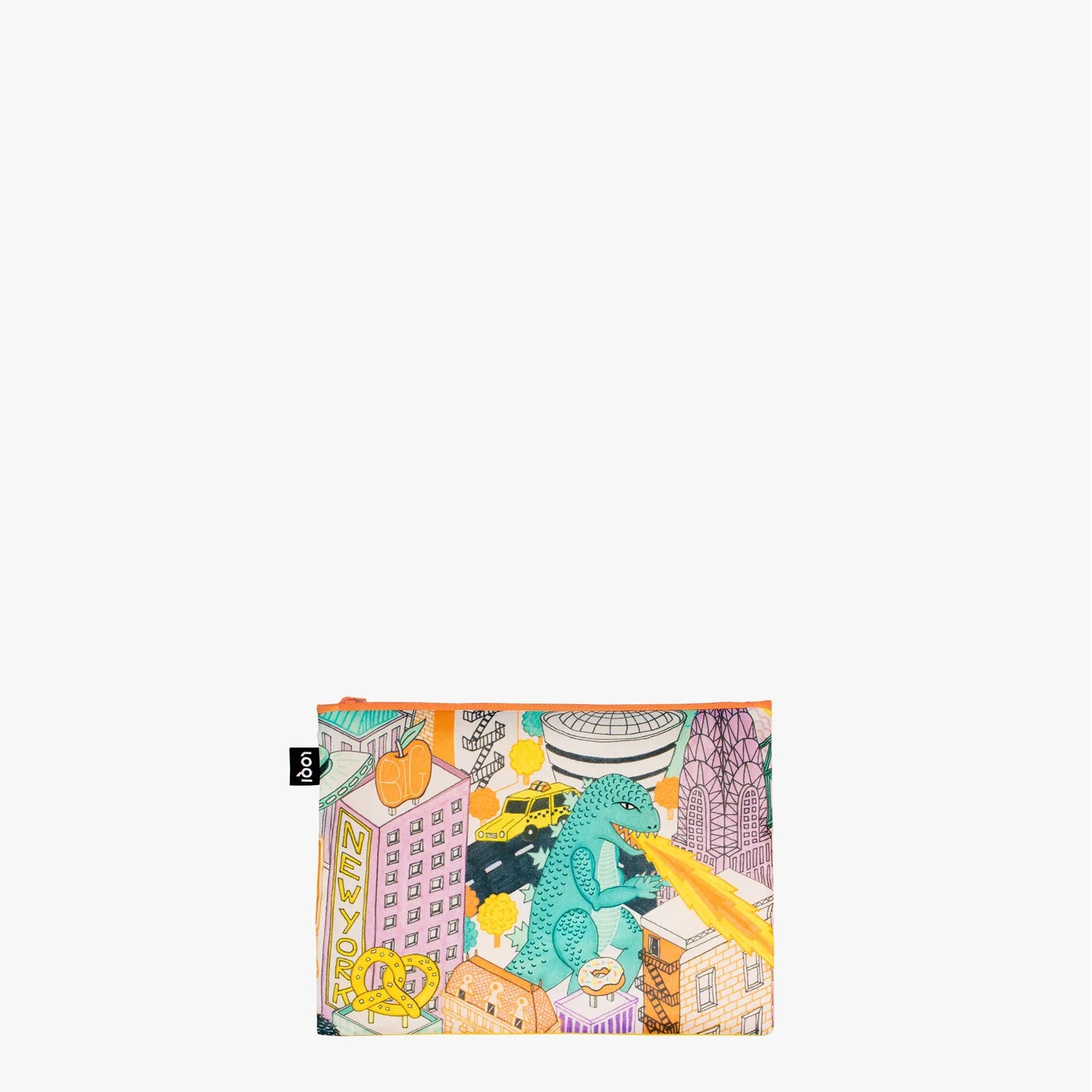 LOQI Reusable Zip Pockets – Jacqueline Colley Pop Culture New York – Set of 3