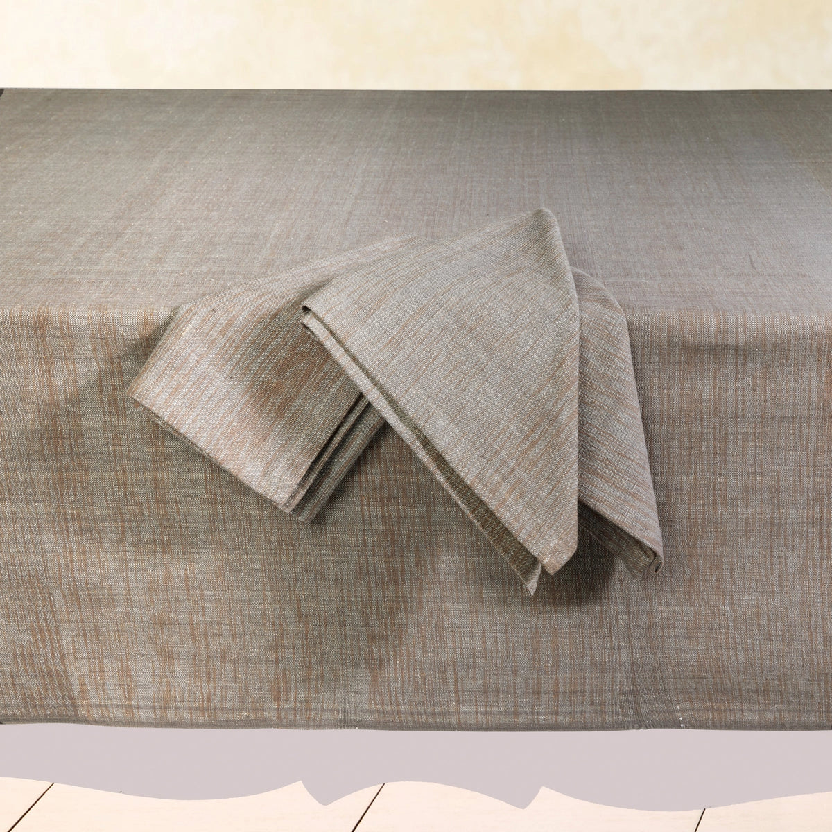 Sustainable Threads Organic Cotton Ikat Handwoven Tablecloth – 90" x 60" – Old Delhi