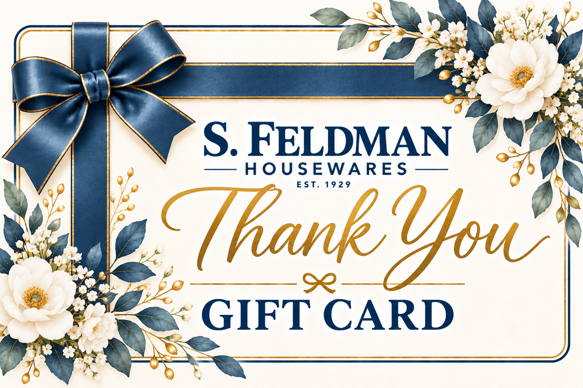 S. Feldman Housewares Digital Thank You Gift Card - The Perfect Way to Show Your Appreciation