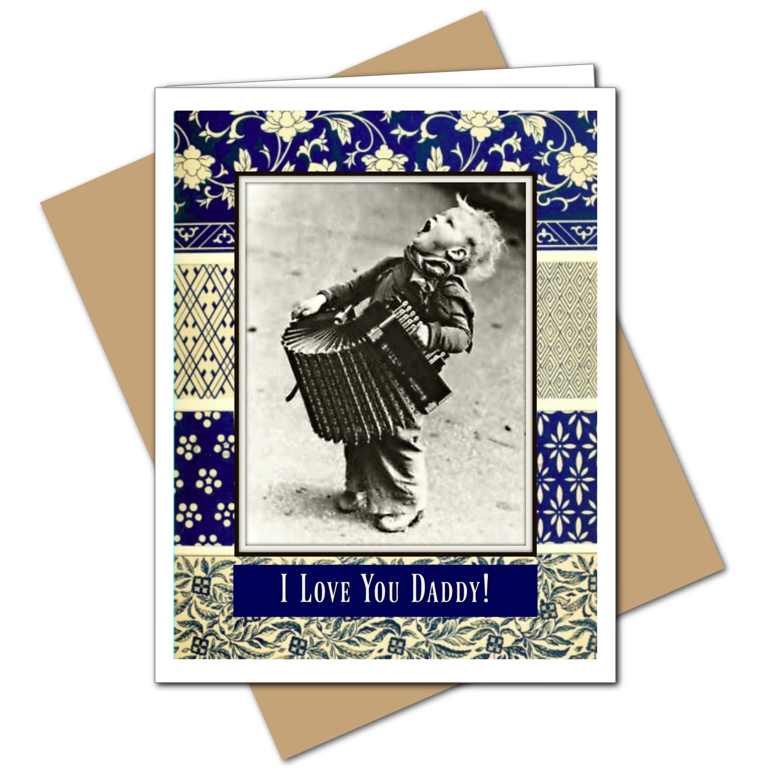 Umlaut Brooklyn Father's Day Card – Love You Daddy