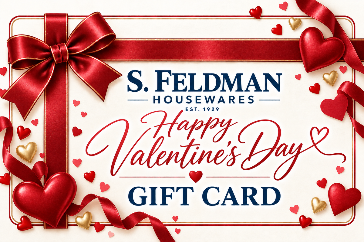 S. Feldman Housewares Digital Valentine's Day Gift Card - The Perfect Gift for Someone Special