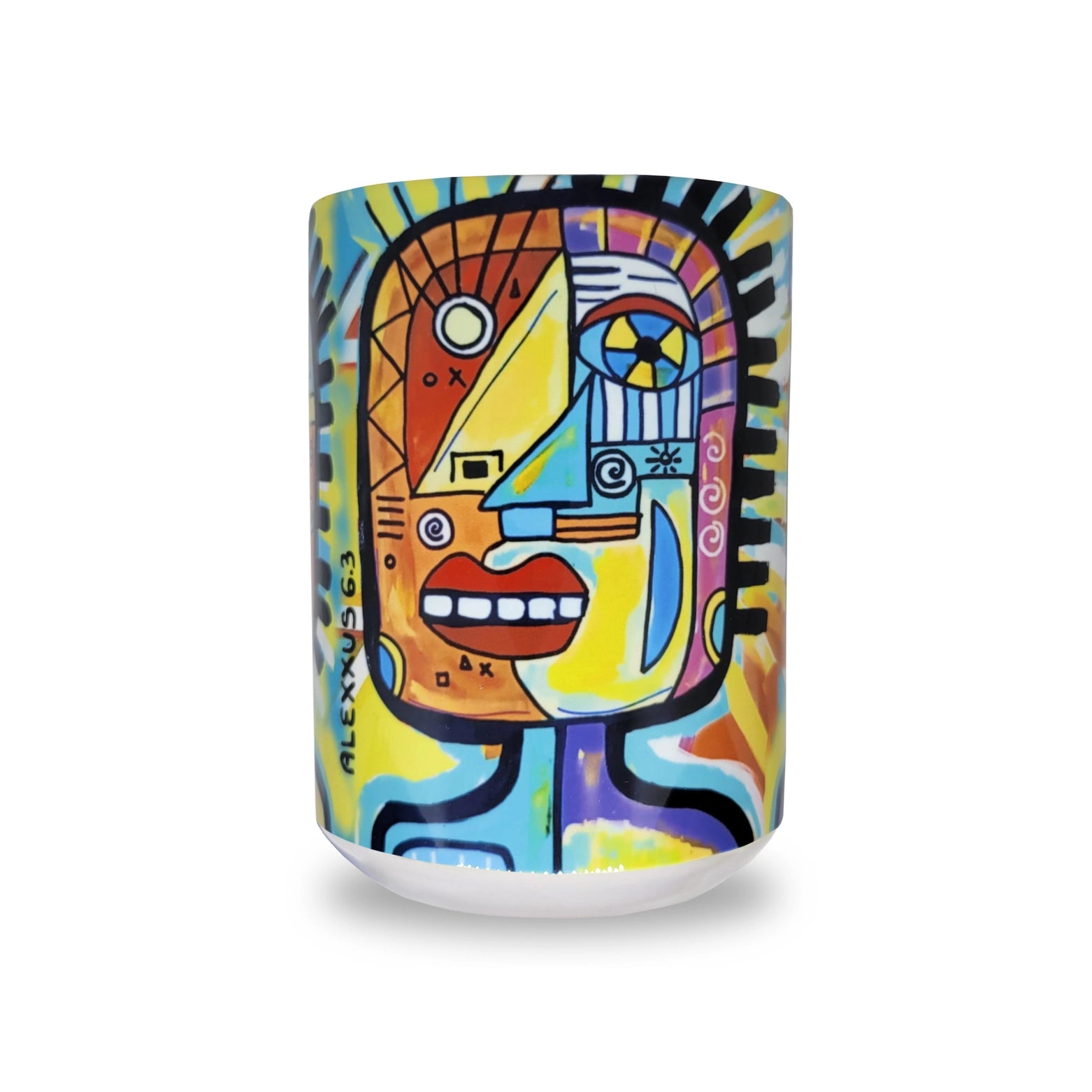 Untitled Union Humanity Series Ceramic Mug – Sun & Moon – 15oz.