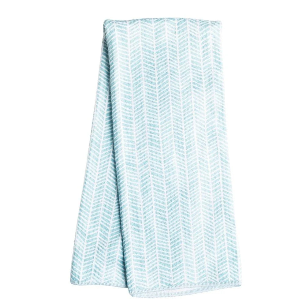 Once Again Anywhere Branches Towel - Torquoise