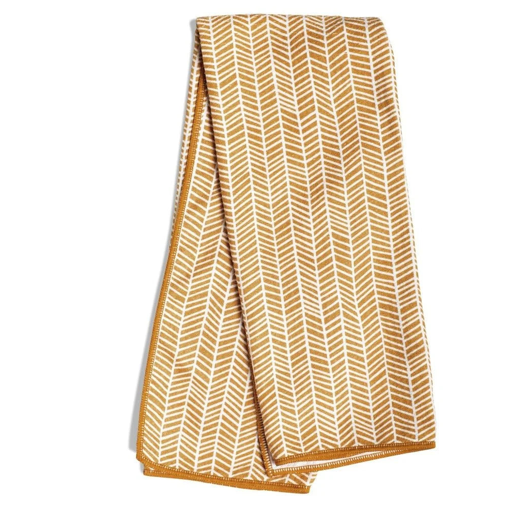 Once Again Anywhere Branches Towel - 18" x 30" – Gold