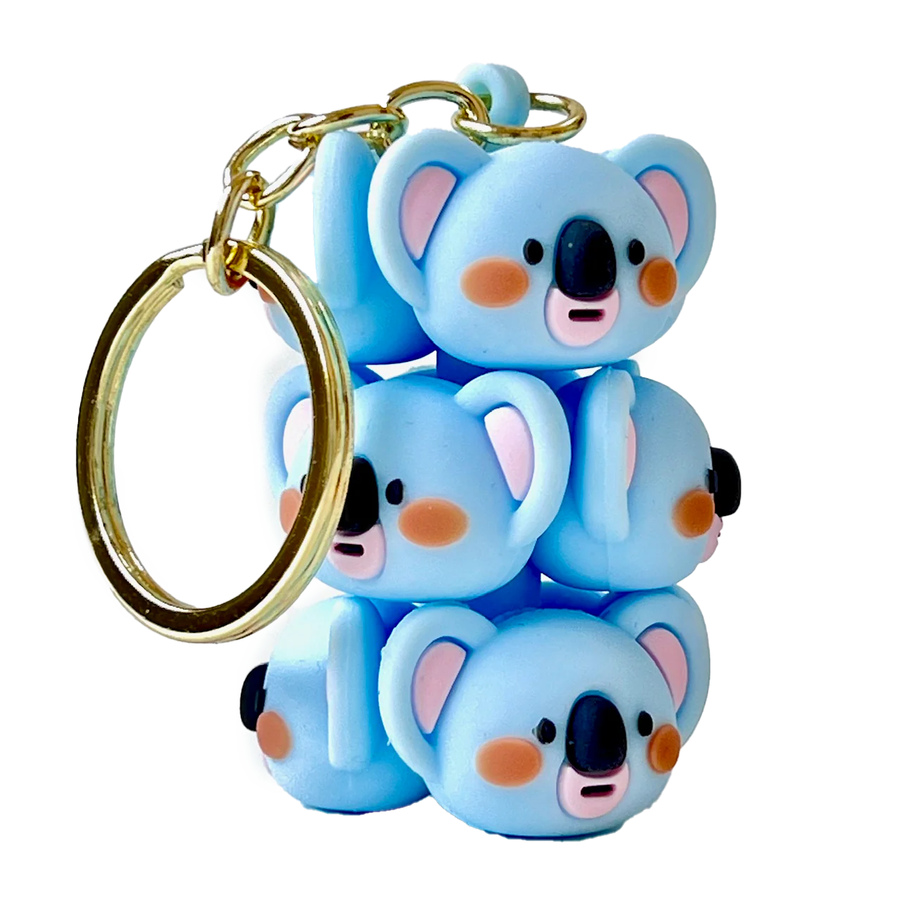 Silly Animals Koala Family Key Charm