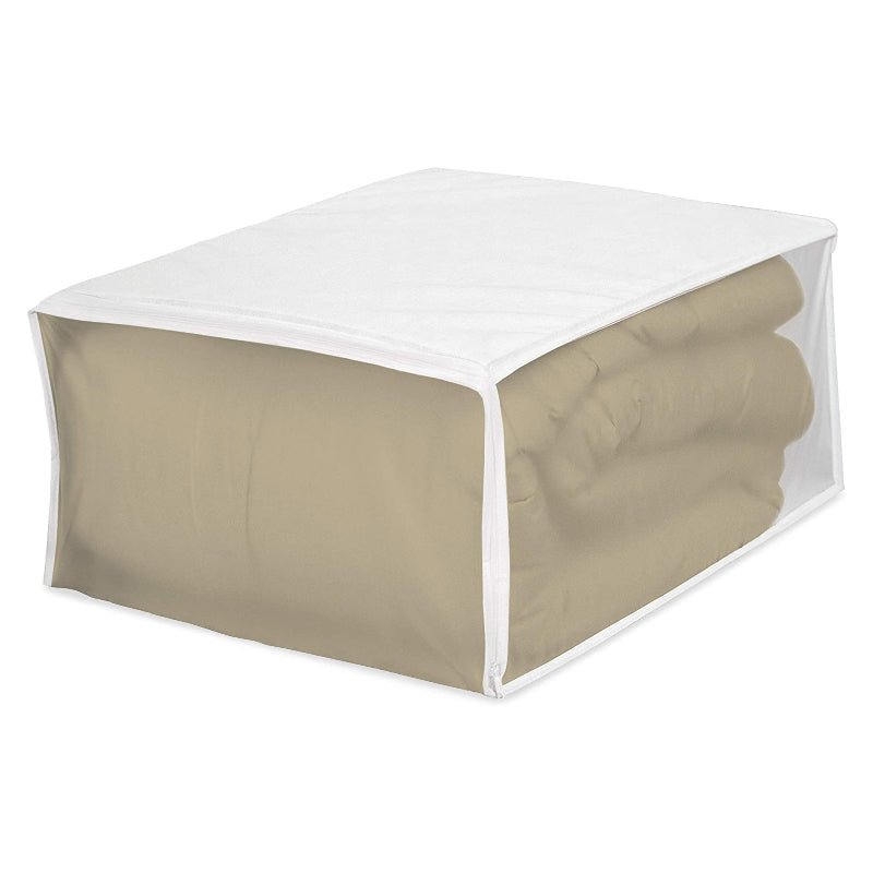 Zippered Plastic Blanket Storage Bag