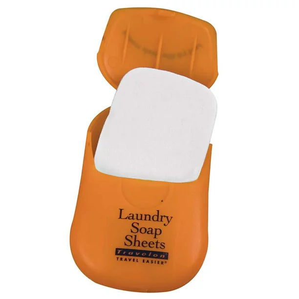 Travelon Biodegradable Travel Laundry Soap Sheets – Pack of 50
