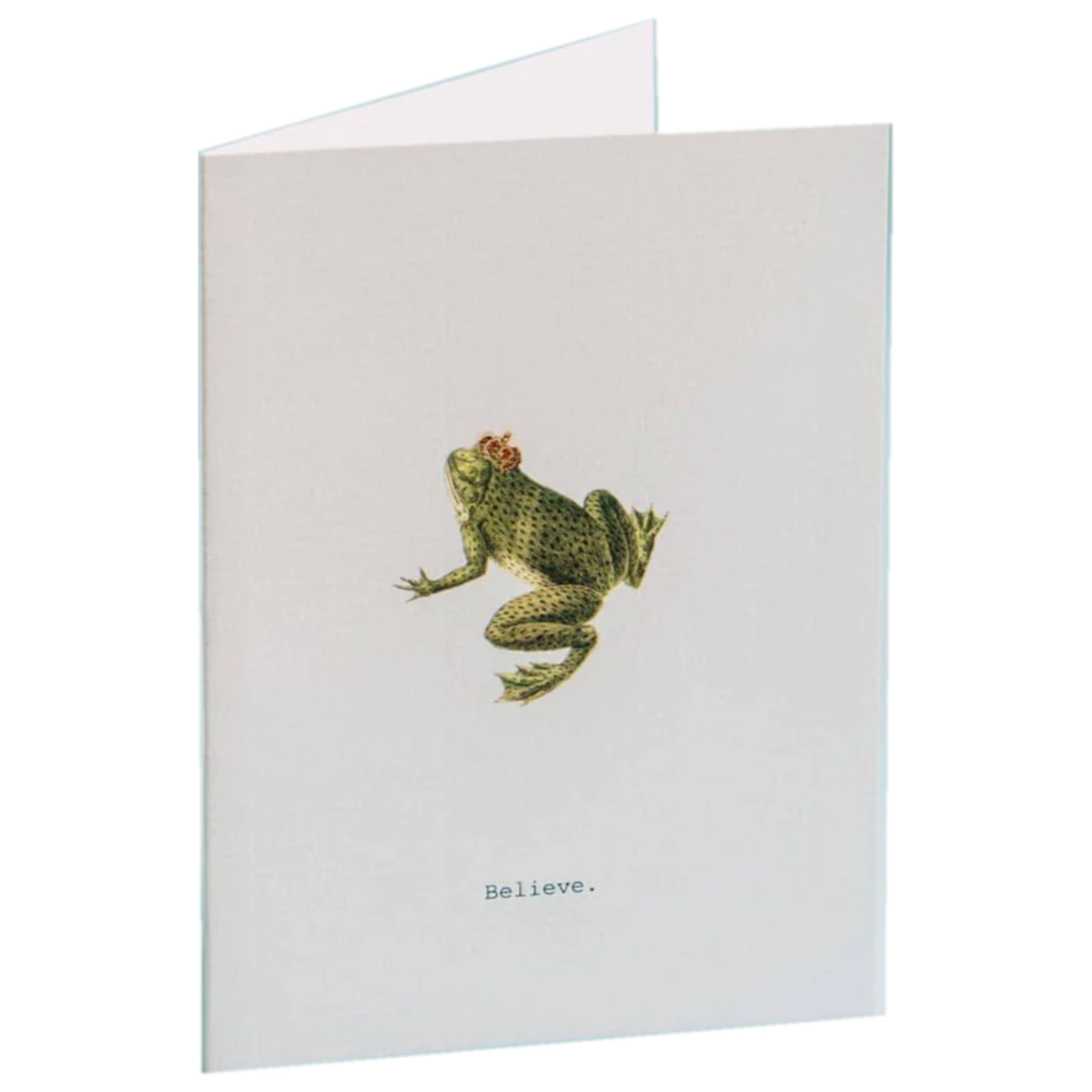 Believe Glitter Greeting Card – 3.5" x 5"