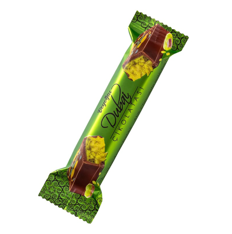 Beyoglu Dubaco Dubai Chocolate - Pistachio Kataifi Milk Chocolate Bar 35g