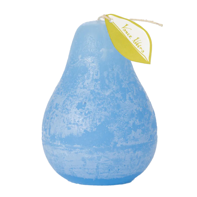 Vance Kitira Timber Pear Candle – Blue – 4.5"