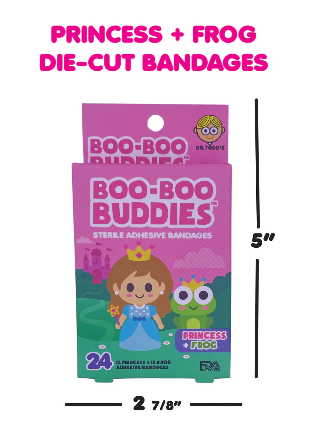 Boo-Boo Buddies Princess and Frog Bandages