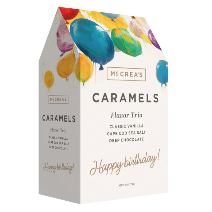 McCrea’s Delicious Caramels New Greetings Collection – Happy Birthday!