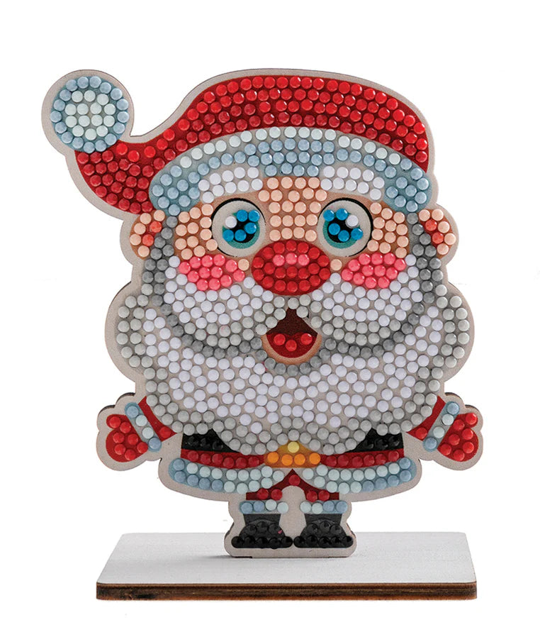 Chrystal Art Craft Kit – Festive Buddies – Santa