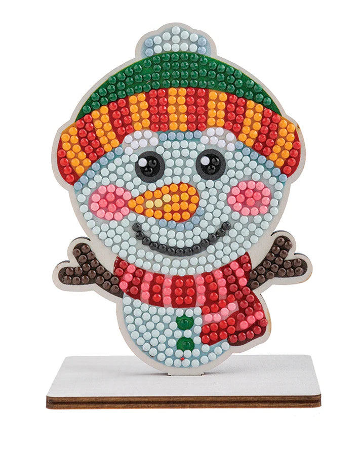 Chrystal Art Craft Kit – Festive Buddies – Snowman