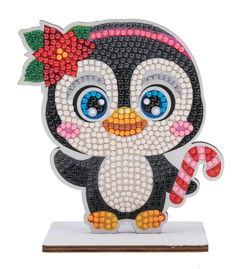 Chrystal Art Craft Kit – Festive Buddies – Penguin