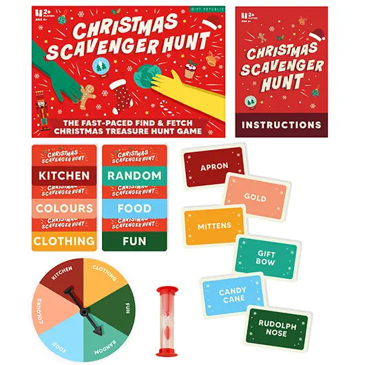 Christmas Scavenger Hunt Game