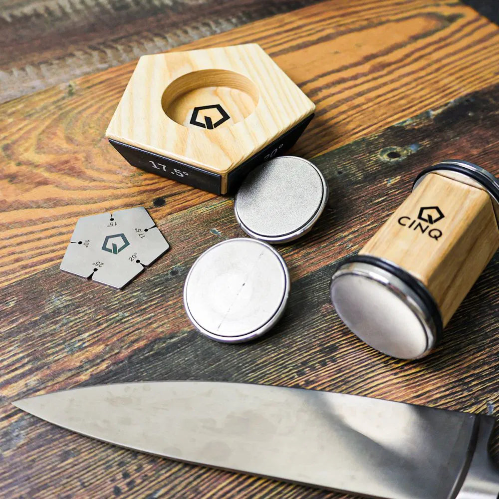 Cinq Pentagon Rolling Knife Sharpener
