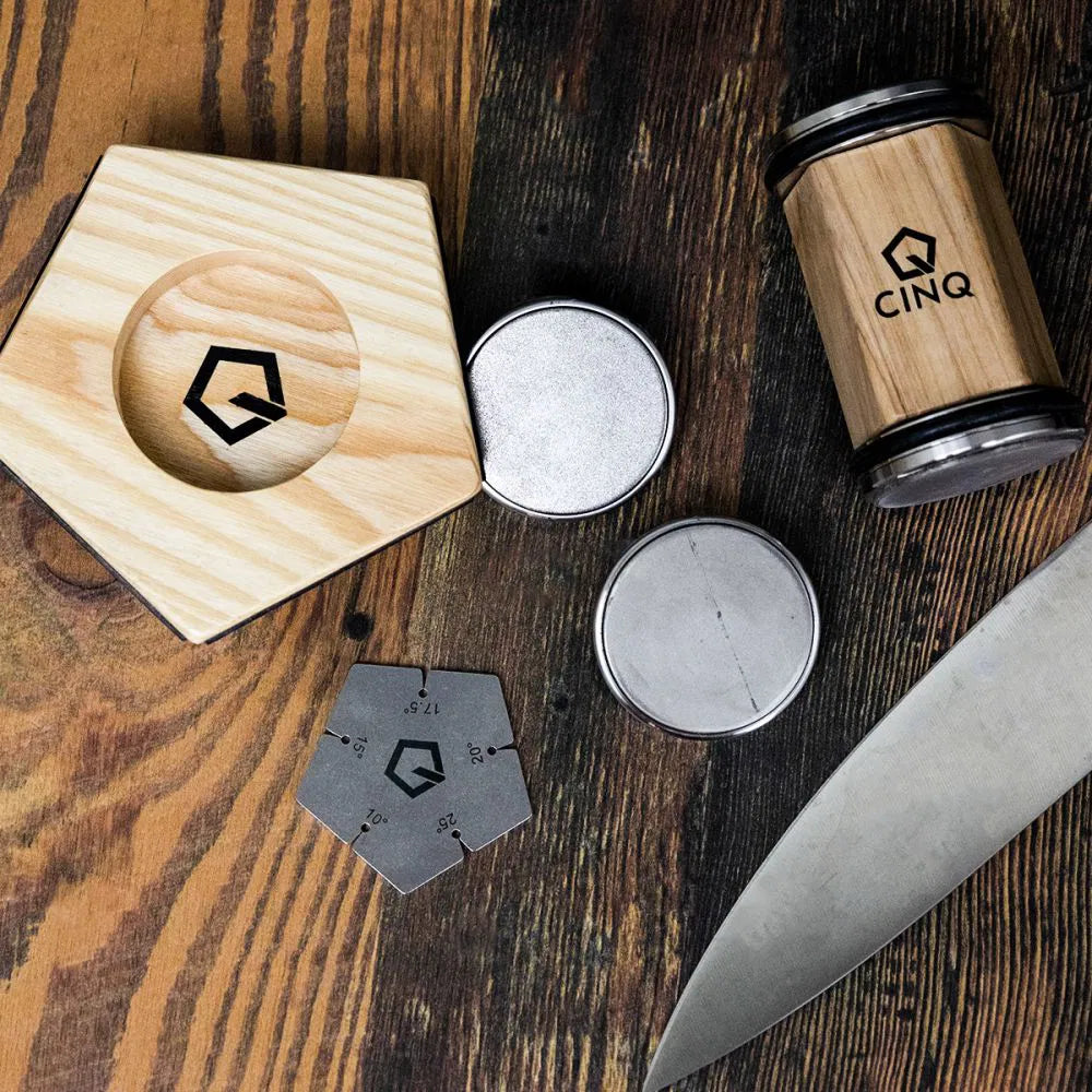 Cinq Pentagon Rolling Knife Sharpener