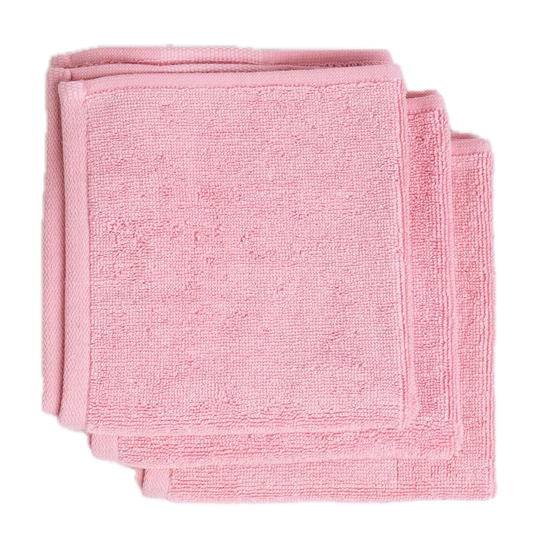 Typical Goods Stretch Face Towel – Petal Pink– 14" – 3pk