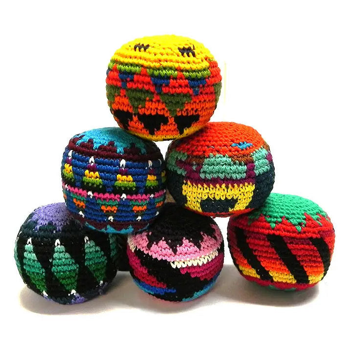 Hacky Sacks Crocheted Footbags Assorted Styles - Each Sold Separately