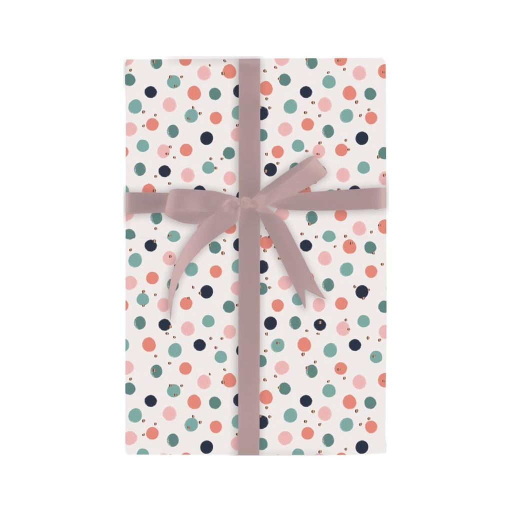 Sprinkle Happiness Gift Wrap Roll - 30" x 4' Roll – Local Delivery Only