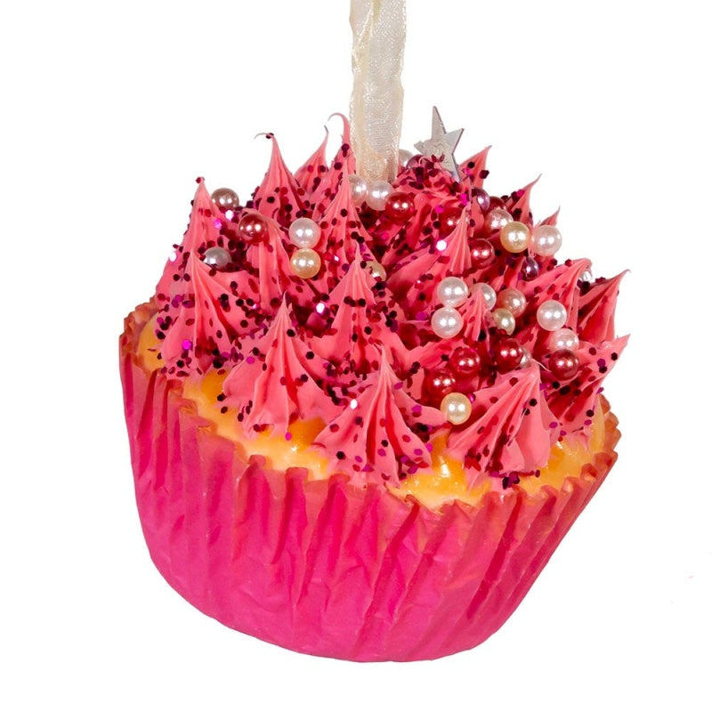 Foam Cupcake Ornaments – Assorted Styles – Sold Individually