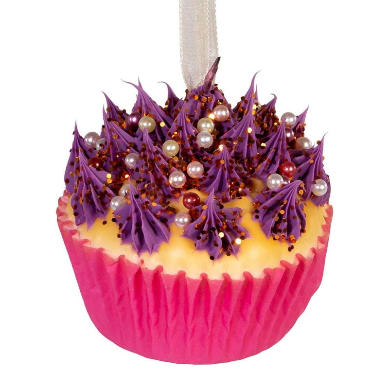 Foam Cupcake Ornaments – Assorted Styles – Sold Individually