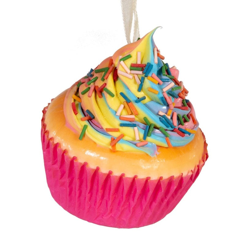 Foam Cupcake Ornaments – Assorted Styles – Sold Individually
