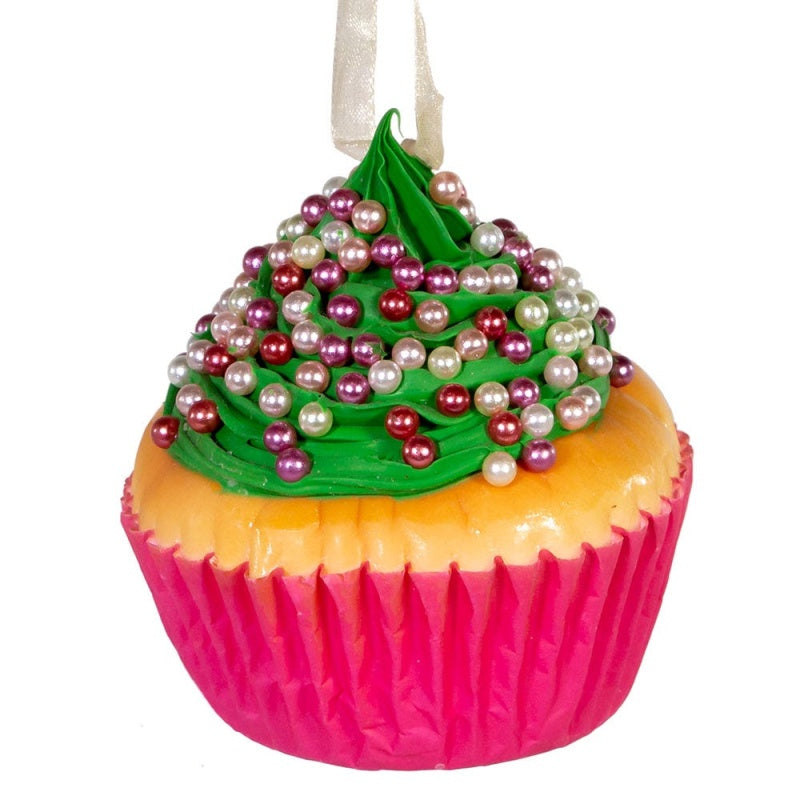 Foam Cupcake Ornaments – Assorted Styles – Sold Individually