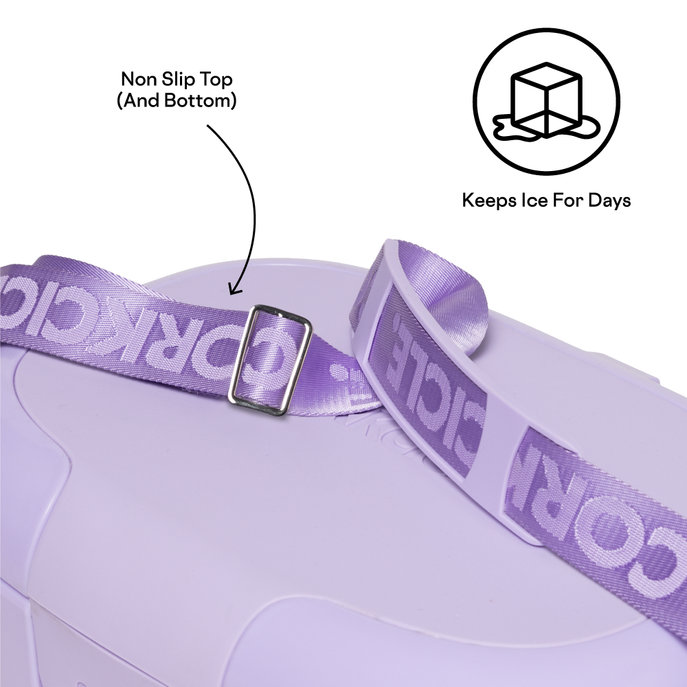 Corkcicle Small Chill Pod Go Hard Cooler – Lilac – 13qt.