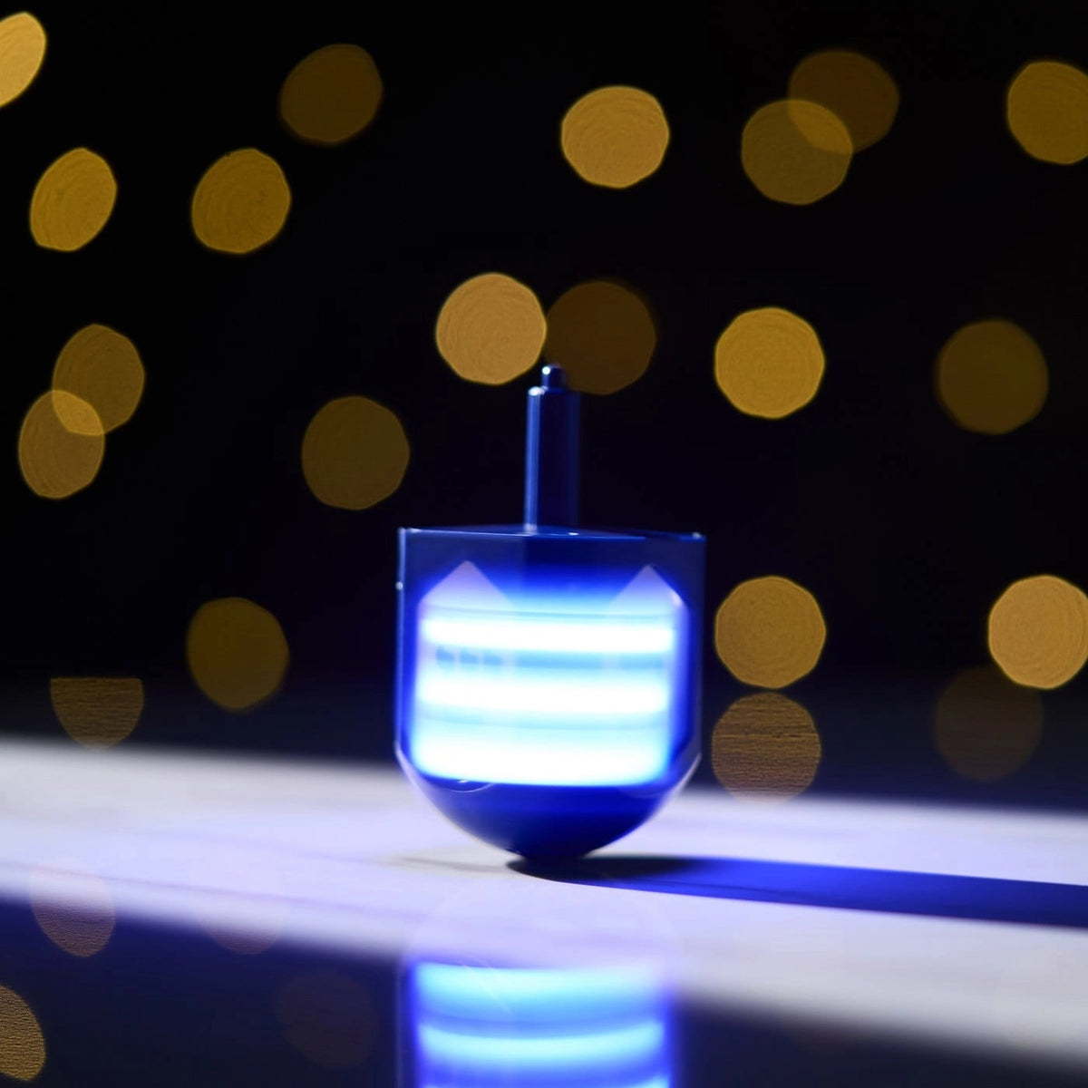 Chanukah Colorwave Light Up Dreidel with Color Changing Lights