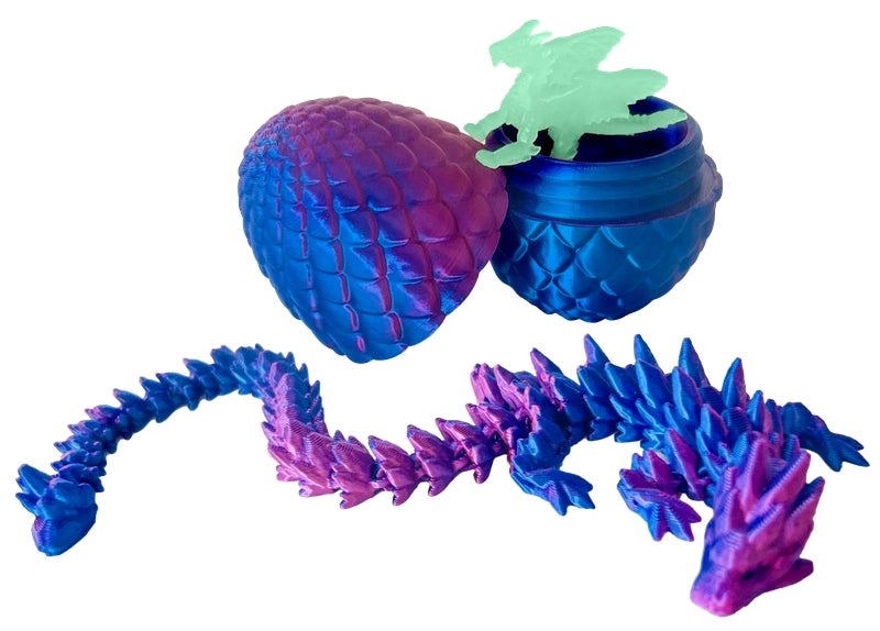 Zorbitz Twiddle Dragon Egg Fidget Toy – Assorted Colors – Each Sold Separately