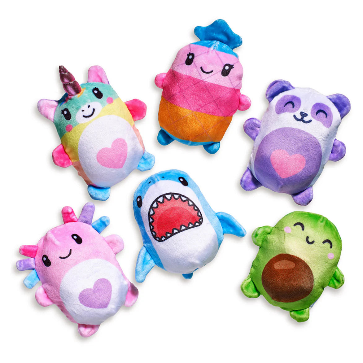 Bubble Stuffed Squishy Friends Toy – Assorted Colors – Sold Individually