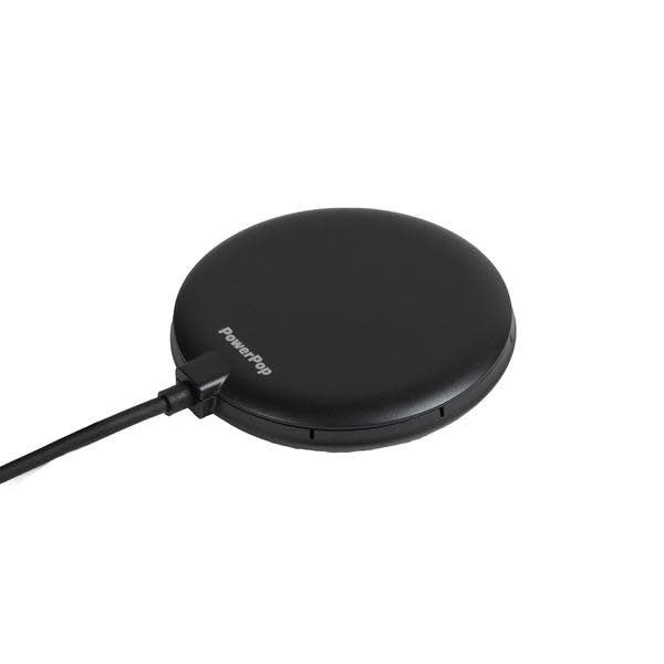 Fashionit PowerPop Smartphone Charger – Metallic Black