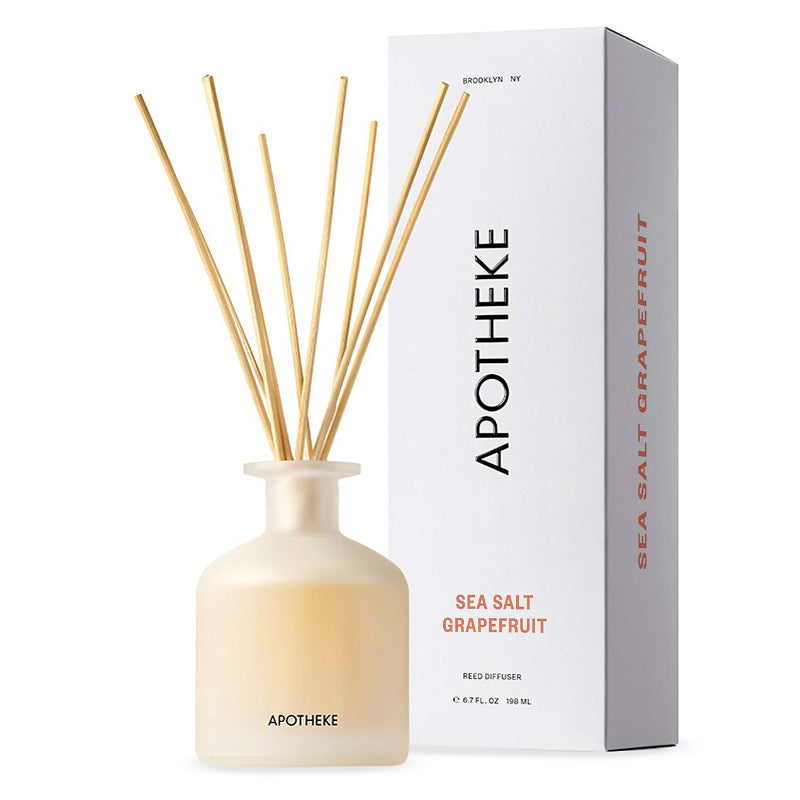 Apotheke Scented Reed Diffuser – Sea Salt Grapefruit – 6.7oz