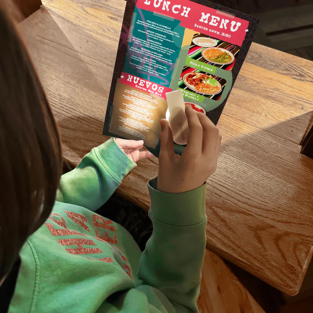 Tech Candy Get Lit – Magnetic Clip Light – White