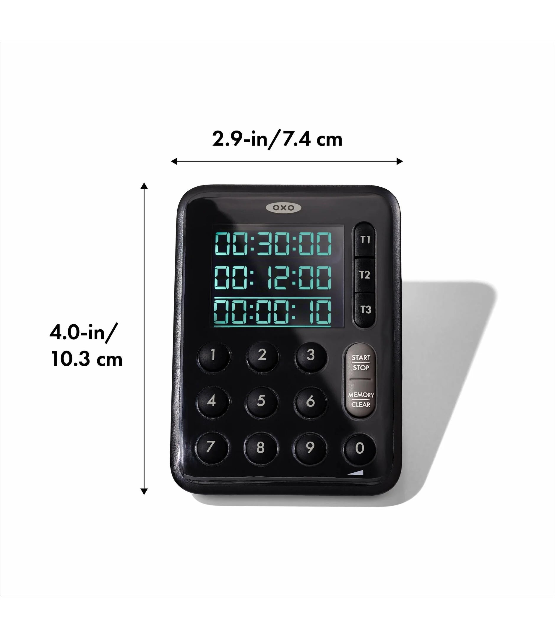 OXO Digital Triple Kitchen Timer – Black