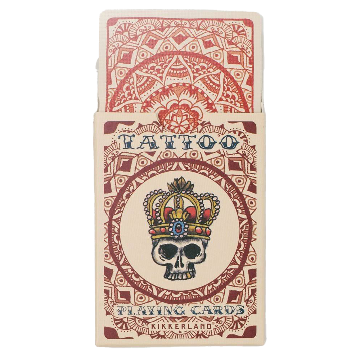 Kikkerland Tattoo Playing Cards