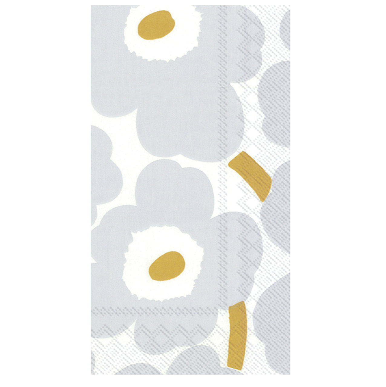 Marimekko Unikko Silver Guest Towels - 16pk