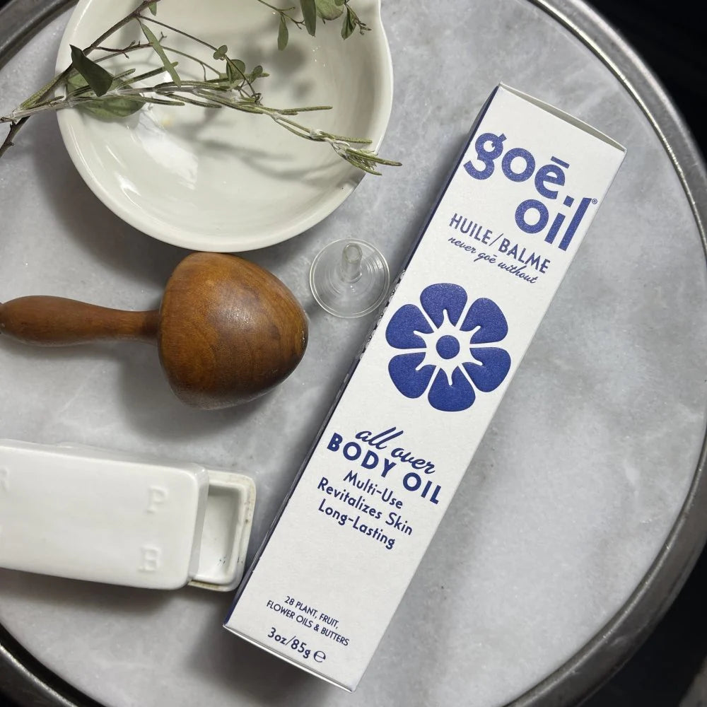 Goē Oil Semisolid All Over Body Oil For Hands | Hair | Body & Soul – 3oz.