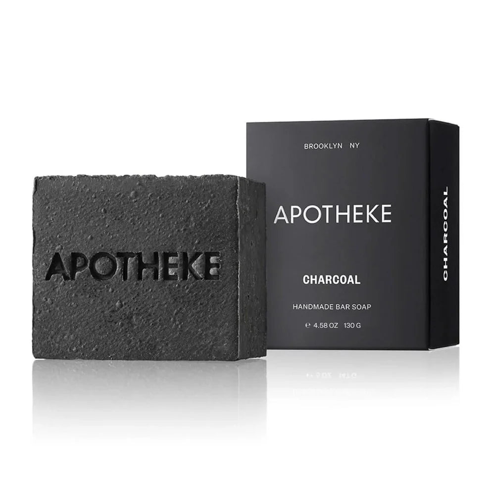 Apotheke Charcoal Plant-Based Bar Soap – 4.58oz